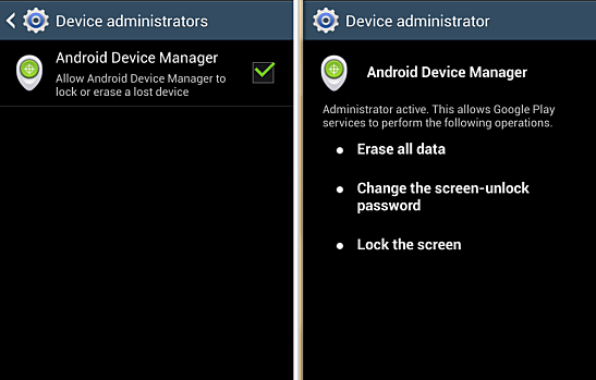 Android Device Manager