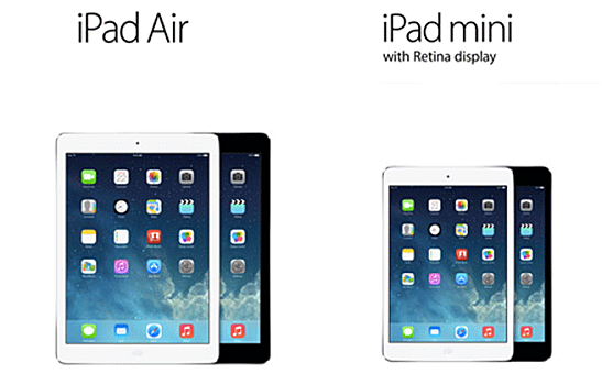 ipad air ipad mini