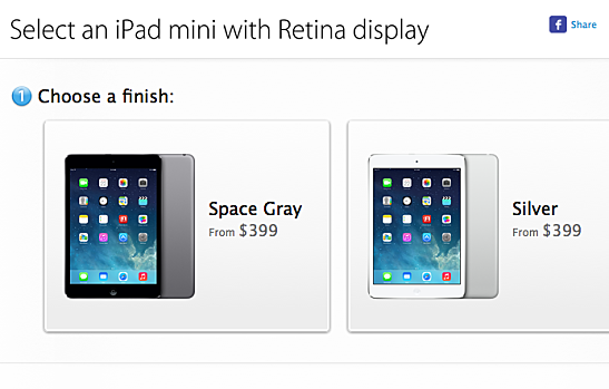 ipad mini retina