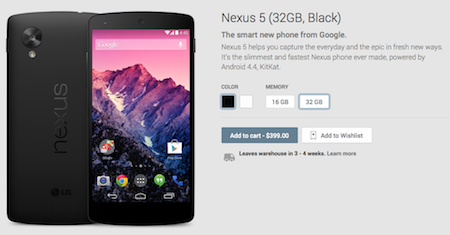 nexus 5 kitkat