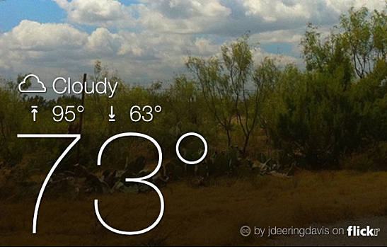 Yahoo Weather App