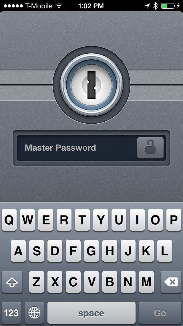 iphone password