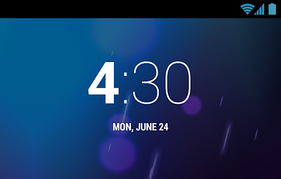 Android home screen