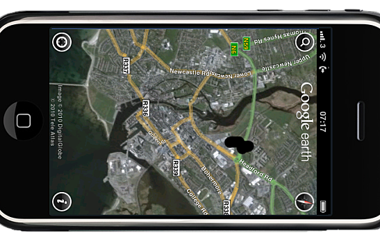 Google Maps on iPhone