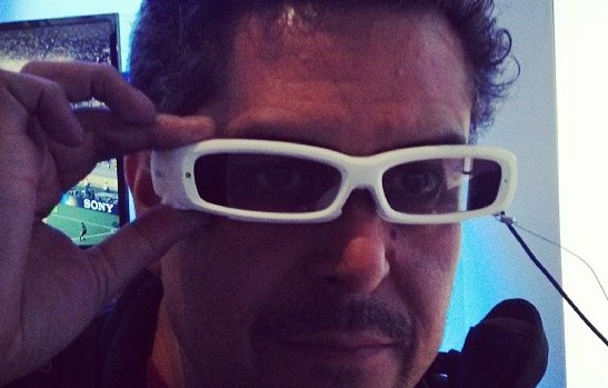 Sony SmartEyeglass at CES 2014
