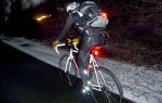 Commuter takes a bike home from work