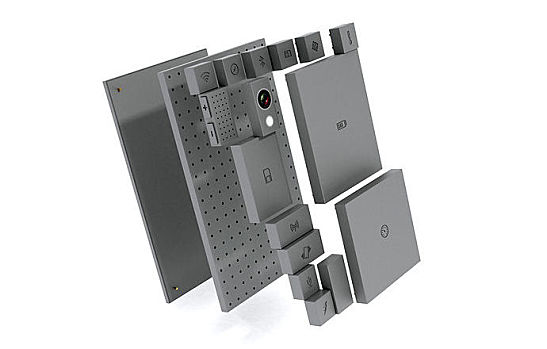 A conecpt for a modular phone by Phonebloks, a forerunner to the Google Project Ara Smartphone.