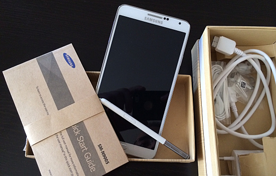 The Samsung Galaxy Note 3 was unveiled at the same time last year.