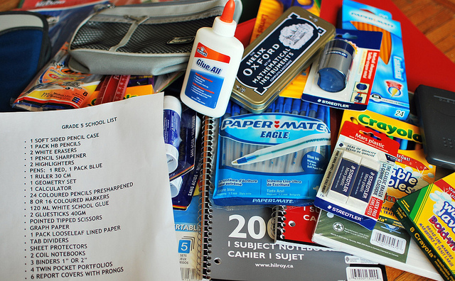 School supplies