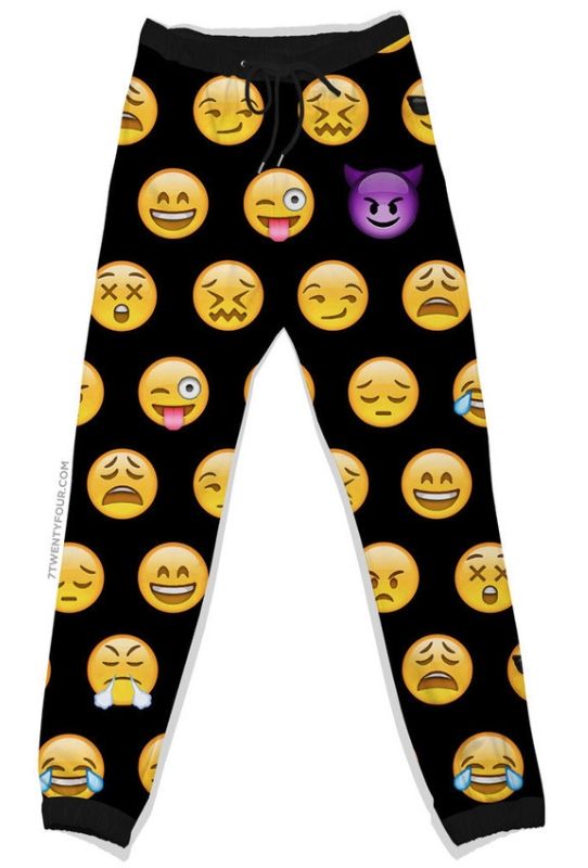 Smiley Face Pants Emoji